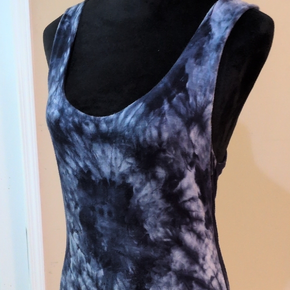 Forever 21 Blue Tie-Dye Dress - Picture 3 of 5
